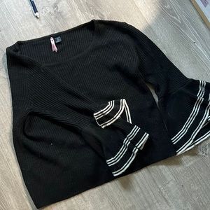 Adorable bell sleeve sweater